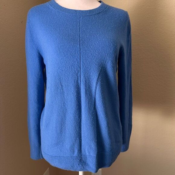 Banana Republic Sky Blue Merino Wool Top - Picture 4 of 6